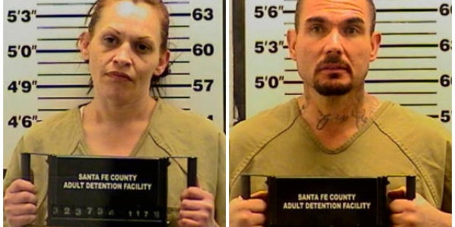 Mug shots for Tracy Pena, 35, and Thomas Ferguson, 42.