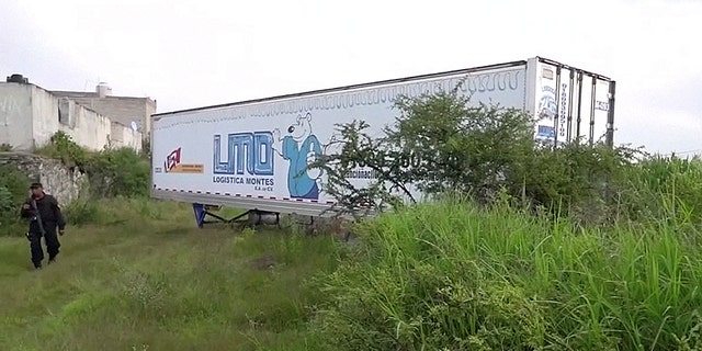 Residents complained about the smell of a refrigerated truck that contained 157 bodies that was parked near the city of Guadalajara.