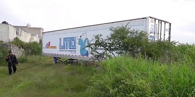 Residents complained about the smell of a refrigerated truck that contained 157 bodies that was parked near the city of Guadalajara.
