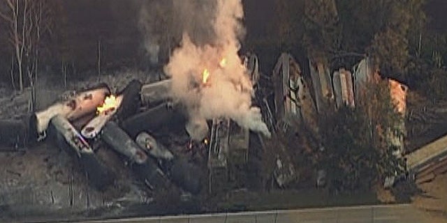 Freight Train Derailment in Illinois Prompts Evacuations | Fox News