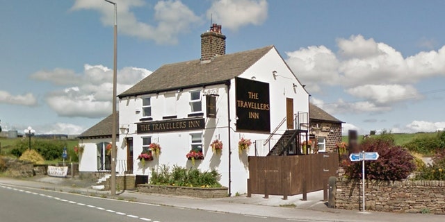 Owen Scott pleaded guilty to trying to kill four children by crashing his car outside this pub in Barnsley, England.
