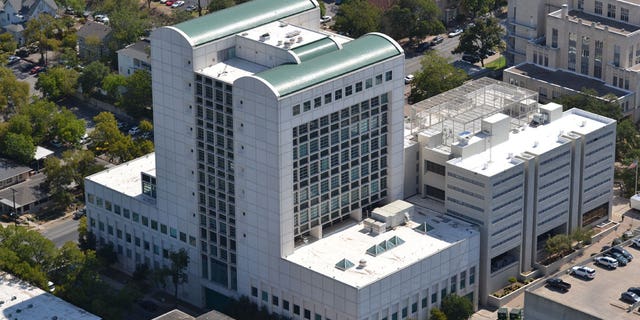 Travis County Jail, Austin, Texas.