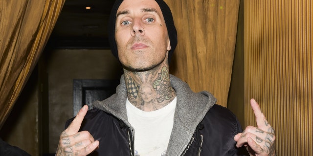 HOLLYWOOD, CA - APRIL 15: Musician Travis Barker attends Hayden Summerall's 13th Birthday Bash at Bardot on April 15, 2018 in Hollywood, California. (Photo by Rodin Eckenroth/Getty Images)