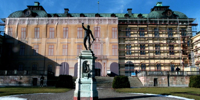 The home of the Swedish Royal family, The Drottningholm Royal palace just outside Stockholm, underwent a facade restoration in 1999 (pictured). Today, a member of the royal family says a friendly ghost roams the halls.