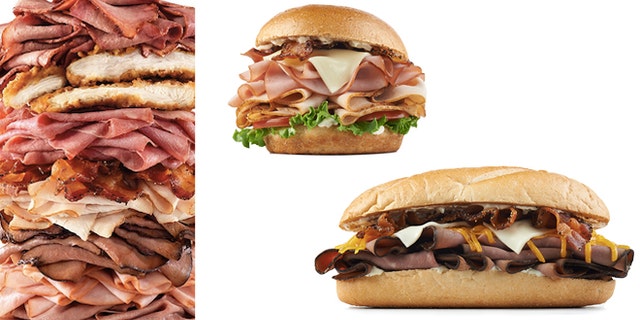 Could You Tackle Arby S 10 Meat Mountain Fox News Could You Tackle Arby S 10 Meat Mountain Fox News
