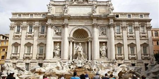 The Trevi Fountain got a $2.2M makeover after pieces of its cornice began falling off.