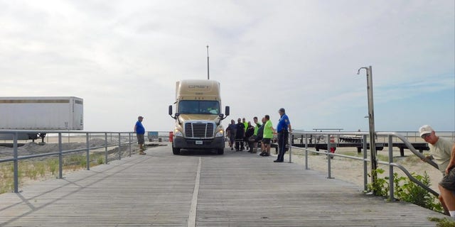 Ventnor City Police Chief Doug Biagi said this is the second time in two months that a truck has driven down the Atlantic City Boardwalk.