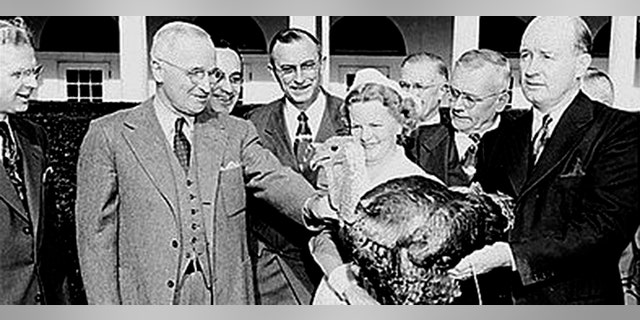 Former President Harry S. Truman was the first president to receive a turkey from the National Turkey Federation in 1947.