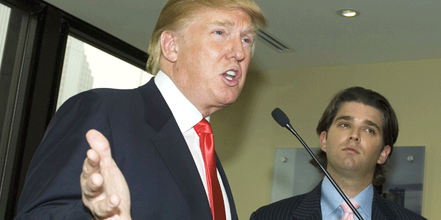 Donald Trump and Donald Trump, Jr.