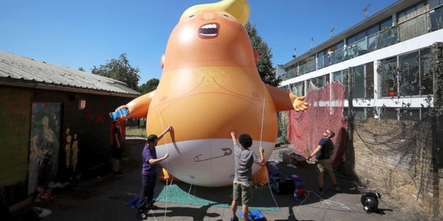 The "Trump baby" blimp was given the green light to fly over London during President Trump's U.K. trip next Friday.