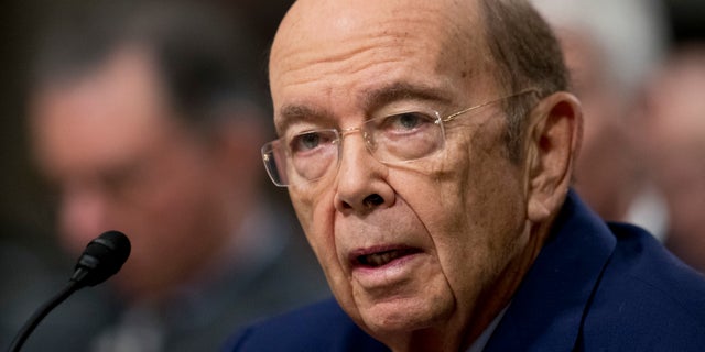 Commerce Secretary-designate Wilbur Ross testifies on Capitol Hill in Washington, Wednesday, Jan. 18, 2017, at his confirmation before the Senate Commerce Committee. (AP Photo/Manuel Balce Ceneta)