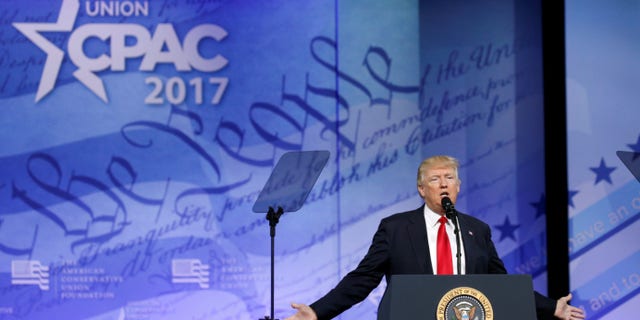 President Trump will speak at CPAC next week.
