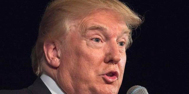 July 21, 2015: Republican presidential hopeful Donald Trump speaks at his South Carolina campaign kickoff rally in Bluffton, S.C.
