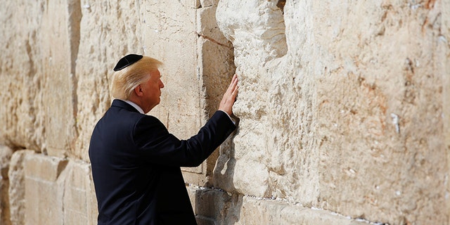 President Trump became the first sitting president to visit the Western Wall on May 22, 2017.