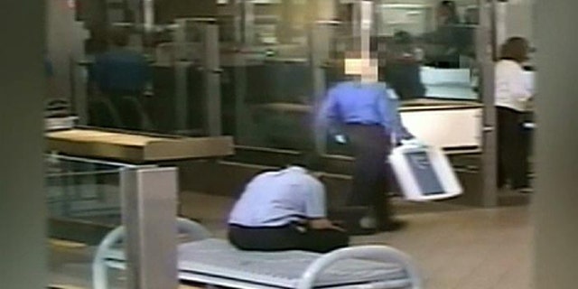 This screen shot shows a TSA employee who was improperly receiving Social Security payments, according to the Government Accountability Office. (GAO)