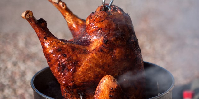 The National Fire Protection Association extends a word of caution to ambitious home chefs hoping to deep fry a turkey.