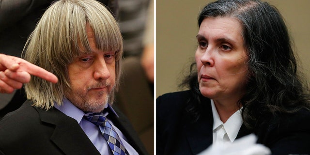 David and Louise Turpin, pictured here in court Wednesday, Jan. 24, 2018, have pleaded not guilty to torture and other charges.