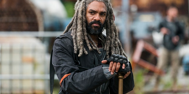 Khary Payton as Ezekiel in "The Walking Dead," Season 8, Episode 3.