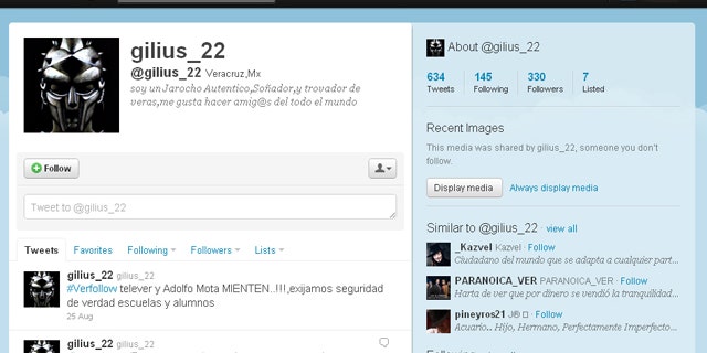 Unfounded tweets caused widespread panic, Veracruz authorities say.