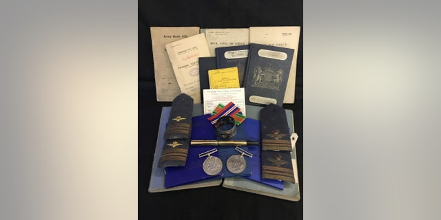 Items in the archive that is up for auction in the U.K. (Henry Aldridge & Son)