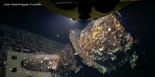 The wreck of U-581 (Rebikoff-Niggeler Foundation).