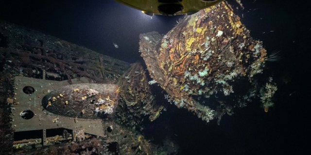 The wreck of U-581 (Rebikoff-Niggeler Foundation).