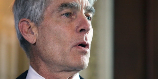 July 9, 2014: Sen. Mark Udall, D-Colo. speaks on Capitol Hill in Washington.