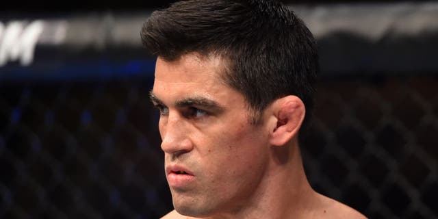 BOSTON, MA - JANUARY 17: Dominick Cruz stands in the Octagon before his UFC bantamweight championship bout against TJ Dillashaw during the UFC Fight Night event inside TD Garden on January 17, 2016 in Boston, Massachusetts. (Photo by Jeff Bottari/Zuffa LLC/Zuffa LLC via Getty Images)