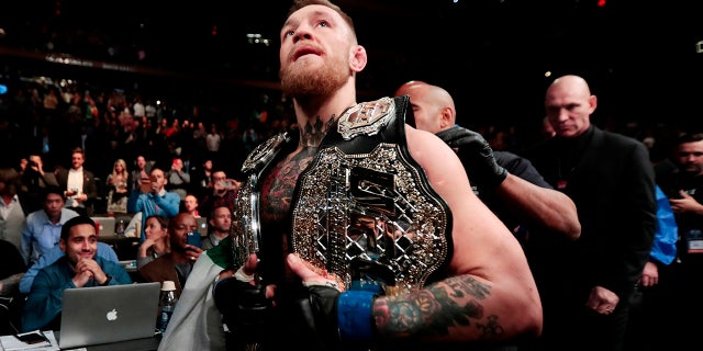 McGregor apologized after using homophobic slurs to hype up his teammate after a fight.
