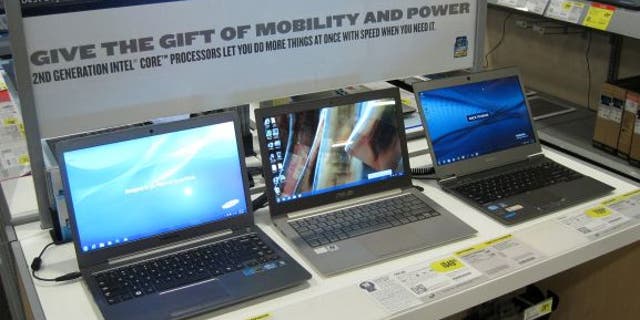 Ultrabooks are seen on display at retail -- but is anyone buying this year?