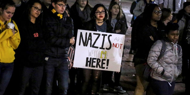 U Michigan richard spencer protest