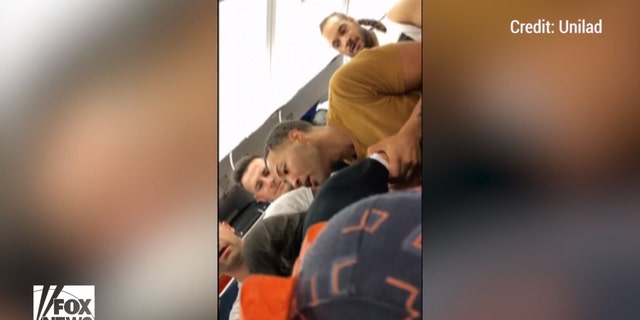 Easyjet Passengers Filmed Fighting After Woman Allegedly Gives In Flight Lap Dances While 