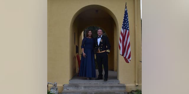 Heather and her husband Don.