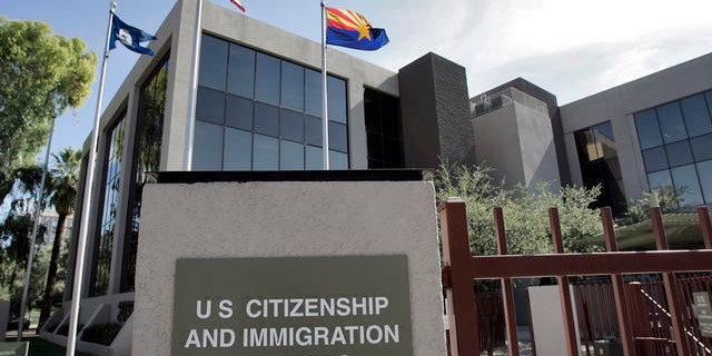 Shown here is a U.S. Citizenship and Immigration Services building in Phoenix, Ariz.