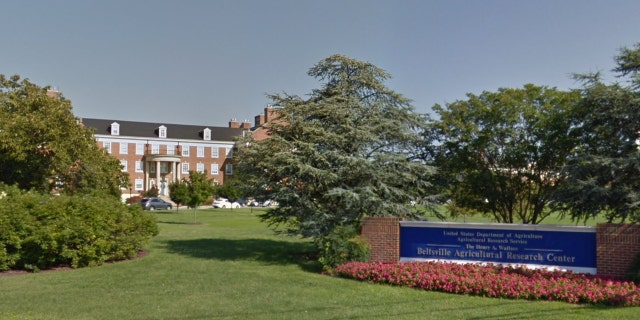 A screenshot of the USDA lab in Beltsville, Maryland.