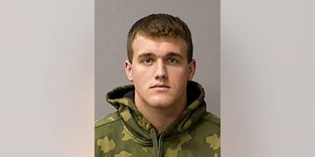 Garratt Haile, 18, was arrested after a video allegedly showed him chucking a kitten into a body of water.