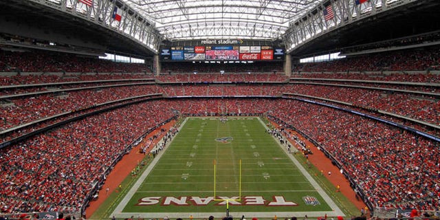 Oct 21, 2012; Houston, TX, USA; General view of Reliant Stadium during a game between the Houston Texans and Baltimore Ravens in the third quarter. The Texans defeated the Ravens 43-13. Mandatory Credit: Brett Davis-US PRESSWIRE