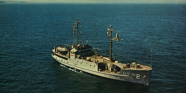 A photo of the Pueblo in the Puget Sound