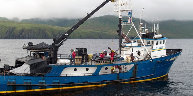 The research ship Norseman II that participated in the Abner Read's discovery (Project Recover)