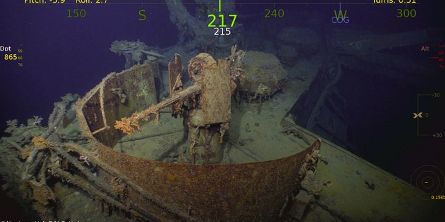 The USS Helena is the latest wreck to be discovered by Paul Allen's expedition team (Navigea Ltd, R/V Petrel)