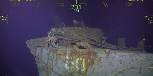 The USS Helena was located on March 23, 2018 (Navigea Ltd, R/V Petrel)