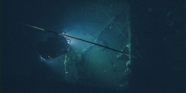 Incredible Images Of!   fer First Glimpse Of Sunken Wwii Era - 