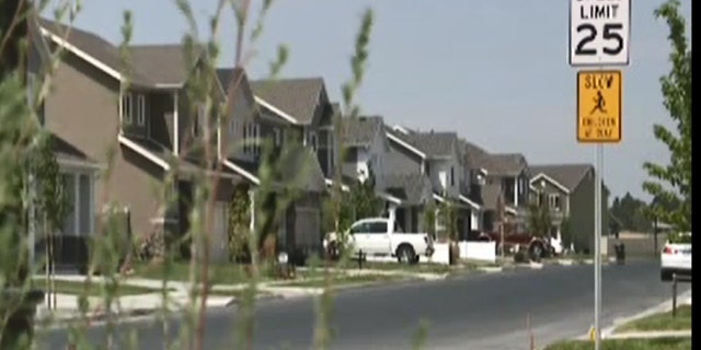 The Still Water Estates neighborhood in Syracuse, where at least eight American flags have been stolen.