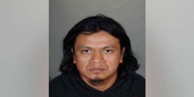 This photo released by the Los Angeles Police Department shows Ricardo Augusto Utuy.