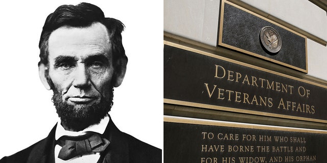 A quote from Abraham Lincoln's second inaugural address has been the VA's official motto for 59 years.