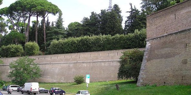 The Vatican is nearly surrounded by walls dating back more than 1,000 years. (Reuters)