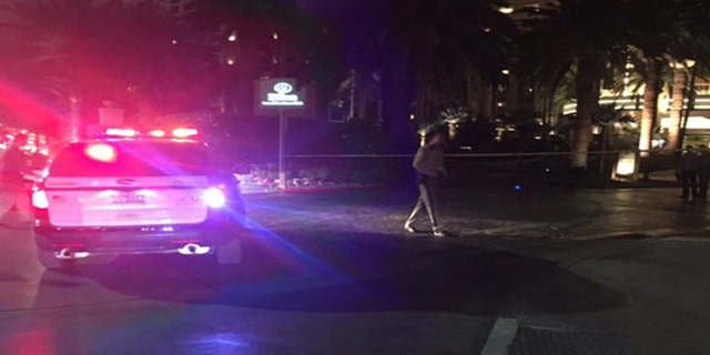 Police responded to the scene of a fatal shooting at the Hilton Grand Hotel on the Las Vegas Strip.