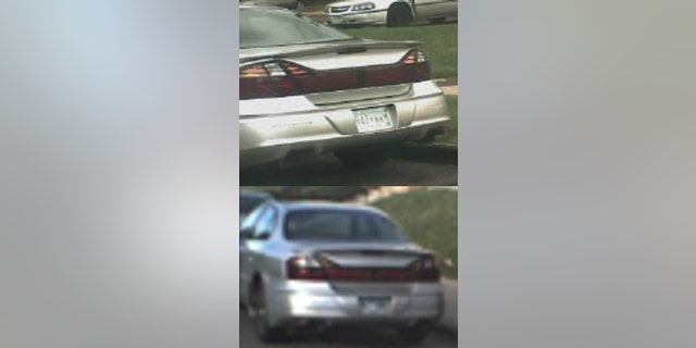 The 2001 Pontiac Bonneville police say Nicole Smith was placed in after she was abducted Thursday outside her job.