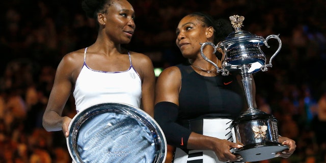 Tennis champion sisters Venus and Serena Williams, who the princess' sheep were reportedly named after.