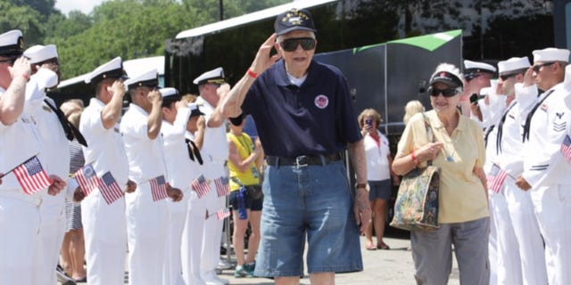 Veteran Chuck Franzke's celebratory dancing videos have gone viral.
